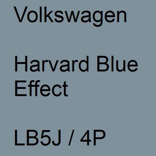 Volkswagen, Harvard Blue Effect, LB5J / 4P.